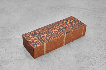 Авторская микарта, блок 135х45х30мм L055