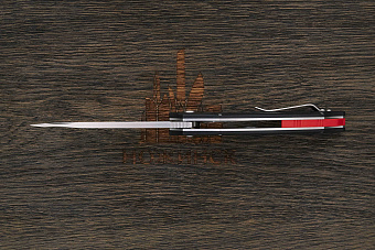 Нож складной Bestech Ornetta, клинок 90мм, сталь D2, рукоять G10 чёрный