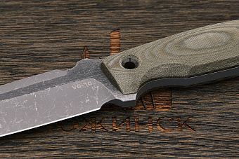 Нож тактический Нож с Котом Жаба, клинок 108мм, сталь VG-10