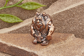 Бусина на темляк Неандерталец от мастерской Крымская бронза