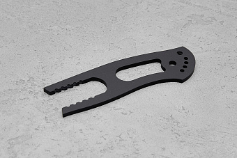 Рамка для модели Универсал", "Корсар" из G-10 3 мм (чёрная)