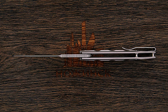 Складной нож Böker Talpid, сталь D2, рукоять сталь