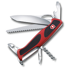 Складной нож Victorinox RangerGrip черно-красный, модель 79