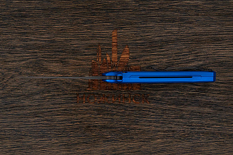 Автоматический складной нож Kershaw Launch 8, сталь CPM154, рукоять алюминий/карбон черно-голубой