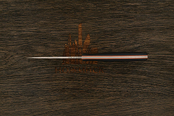 Нож туристический Мастерской Тать Хорек, клинок 88мм, сталь M390, рукоять микарта