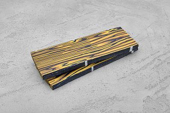 Авторская микарта, 2 плашки 140х40х8мм L061