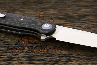 Нож складной Bestech Ascot, клинок 100мм, сталь D2, рукоять карбон/G-10