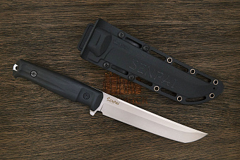 Нож тактический Kizlyar Supreme Senpai, клинок 171мм, сталь AUS-8, рукоять кратон чёрный
