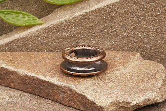 Бусина-вставка для браслета Шлем Ужаса от мастерской Крымская бронза