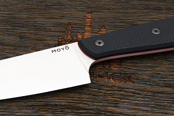 Нож кухонный MOYO Премьер шеф 165мм, сталь AR-RPM9, рукоять G10-extra черный
