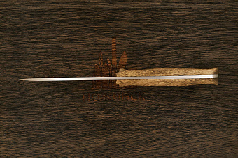 Нож туристический Kizlyar Supreme Forester, клинок 119мм, сталь AUS-10Co, рукоять орех