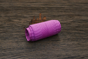 Шкурка змеи, 1150×60-75мм (сиреневая глянцевая)