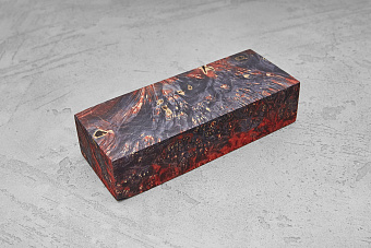 Кап клёна стабилизированный двухцветный Т43