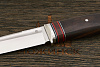 Нож туристический Геннадия Дедюхина Воркер-L, клинок 132мм, сталь M398, рукоять ironwood Т3 - фото №4