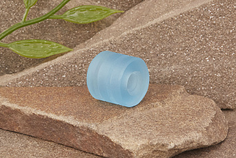 Бусина на темляк №2 голубая