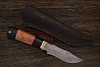 Нож туристический Эльбрус Клык, клинок 140мм, дамаск - фото №2