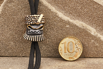 Бусина для темляка Партизан (бронза) от мастерской Братьев Пешковых