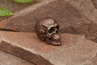 Бусина на темляк «Череп» Т5