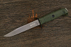 Нож тактический Kizlyar Supreme Vector, клинок 160мм, сталь AUS-8, рукоять кратон оливковый - фото №1