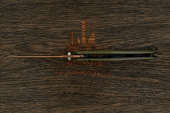 Нож складной Bestechman Velix, клинок 84мм, сталь Sandvik 14C28N, рукоять G10 зеленый