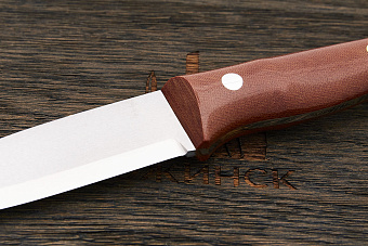 Нож для бушкрафта Beaver knife America, клинок 110мм, сталь Х12МФ