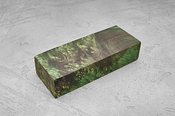 Кап клёна стабилизированный двухцветный Т22