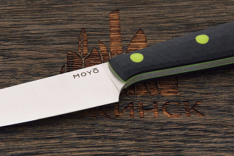 Нож кухонный MOYO Премьер овощной 110мм, сталь N690, рукоять G10-extra