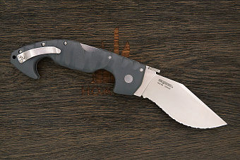 Складной нож Cold Steel Spartan, сталь AUS-10A, рукоять грайвори серый