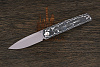 Нож складной Artisan Sirius, клинок 89мм, сталь CPM S35VN, рукоять карбон/титан - фото №1