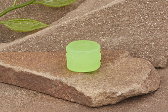 Бусина на темляк №4 зеленая