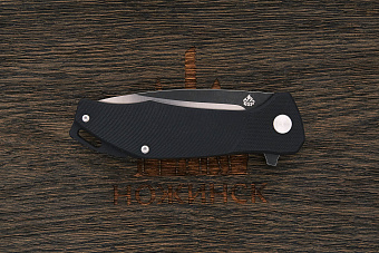 Нож складной QSP Raven, клинок 86мм, сталь D2, рукоять G10 чёрный