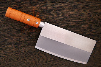 Овощной топорик Tojiro 175мм, сталь 420, рукоять дерево