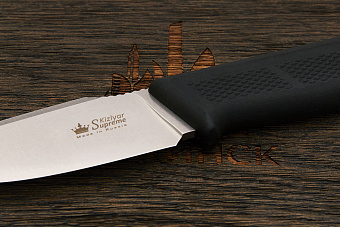 Нож туристический Kizlyar Supreme Baikal-M, клинок 105мм, сталь AUS-10Co, рукоять кратон