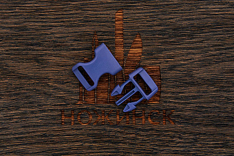 Застежка-фастекс 23×40мм. Гамма-4 (серо-синий)