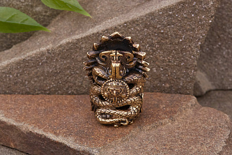 Бусина на темляк Акатава от мастерской Крымская бронза