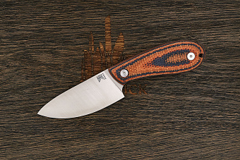 Нож EDC Burlax Пирожок, клинок 89мм, сталь M390