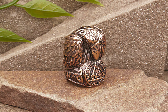 Бусина на темляк Кольцо Одина от мастерской Крымская бронза