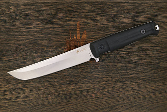 Нож тактический Kizlyar Supreme Senpai, клинок 171мм, сталь AUS-8, рукоять кратон чёрный