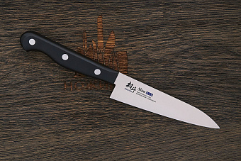 Нож кухонный Shimomura универсальный 125мм, сталь молибден-ванадиевая