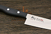Нож кухонный Shimomura сантоку 145мм, сталь AUS-10Co - фото №3