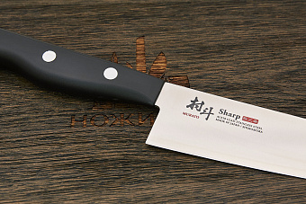 Нож кухонный Shimomura сантоку 145мм, сталь AUS-10Co
