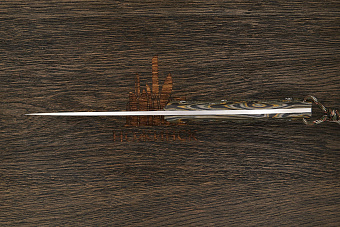 Нож туристический Ножинск-PRO Универсал, клинок 128мм, сталь AR-RPM9, рукоять crazyfiber