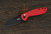 Нож складной CJRB Lago, клинок 87мм, сталь AR-RPM9 PVD, рукоять G10 красный - фото №1