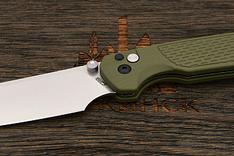 Нож складной CJRB Large Pyrite Light, клинок 94мм, сталь AR-RPM9, рукоять G10 зеленый