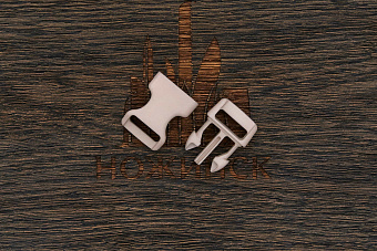 Застежка-фастекс 23×40мм. Гамма-1 (светло-серый)