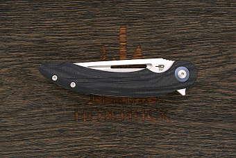 Нож складной Bestech Irida, клинок 95мм, сталь Sandvik 14C28N, рукоять карбон
