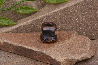 Бусина для темляка Мосол (бронза) от мастерской Братьев Пешковых