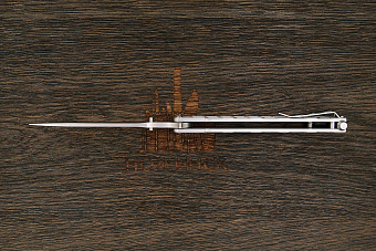 Нож балисонг Reptilian Плазма, модель 01Z, сталь D2, рукоять сталь