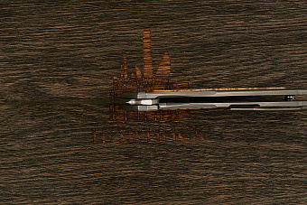 Складной нож Shirogorov knives Quantum Ursus, сталь Cromax PM, рукоять титан/к.береза