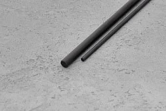 G10 пруток, чёрный d3,0 (195мм)